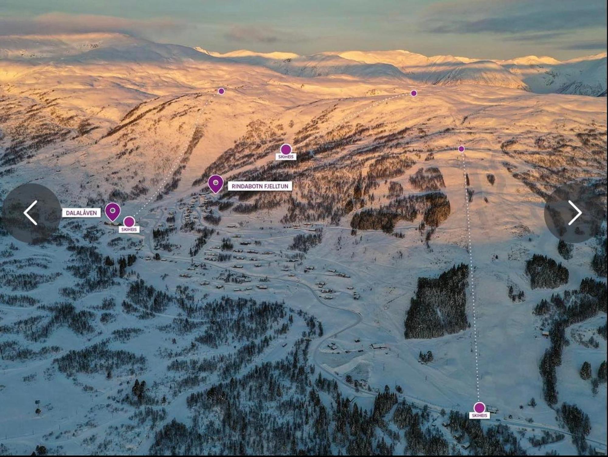 Rindabotten Panorama Sogndal Esterno foto